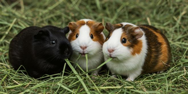 Quelle quantité de foin donner à votre cochon d’Inde chaque jour ?